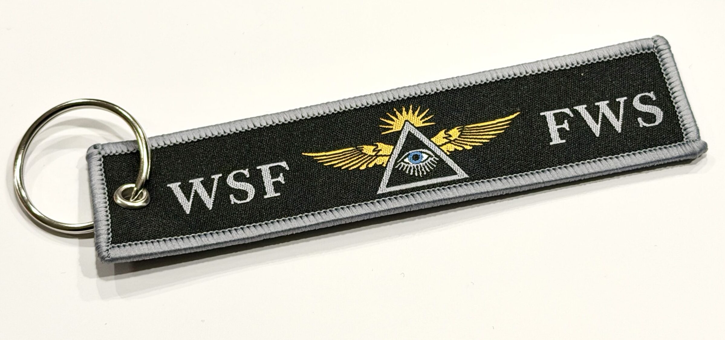 widows sons keychain fob embroidered aviation style